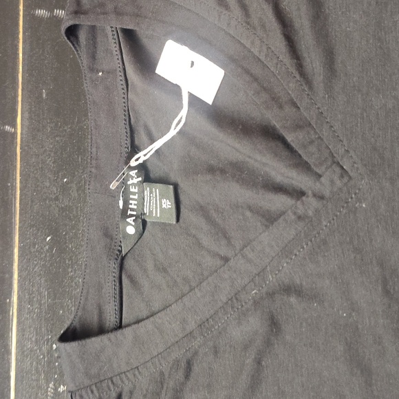 ATHLETA WOMEN'S Black Muscle Tee Shirt - Picture 5 of 11